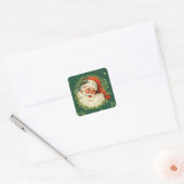 Retro Santa Stickers (Envelop)