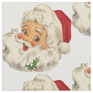 Retro Santa Stof
