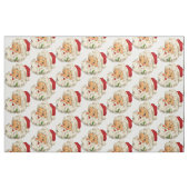 Retro  Santa Stof (Fat Quarter)