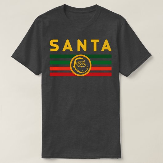 Retro Santa T-shirt (Design voorkant)