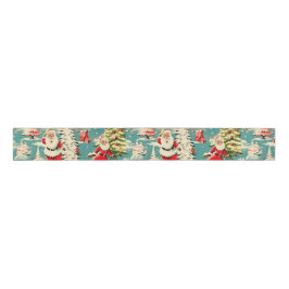 Retro Santa Wonderland 2 Grosgrain Lint