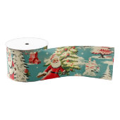 Retro Santa Wonderland 2 Grosgrain Lint (Spoel)