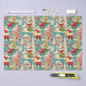 Retro Santa Wonderland 2 Tissuepapier (Craft)