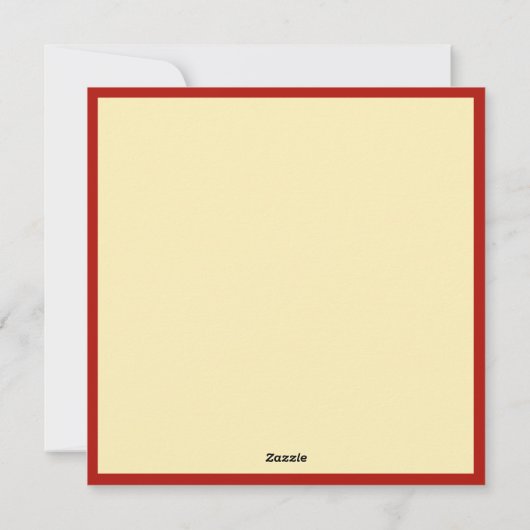 Retro Santa's Elf Vintage Kerstmis Feestdagenkaart (Achterkant)