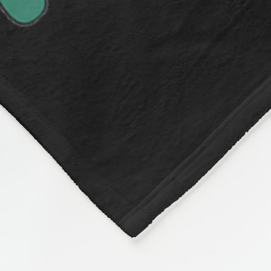 Retro Santa's Favorite Speech Language Christmas S Fleece Deken (Hoek)