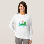 Retro Santa's Starlite Lounge T-shirt (Voorkant volledig)