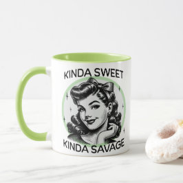 Retro Sarcastische Mok - Cookies