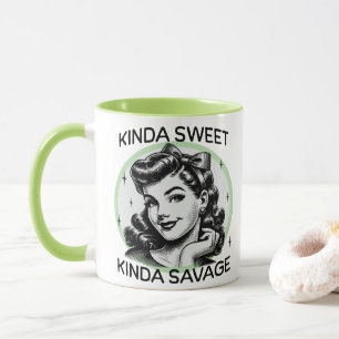 Retro Sarcastische Mok - Cookies