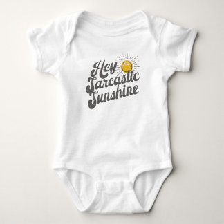 Retro Sarcastische Zonneschijn Vintage Humor Kunst Romper