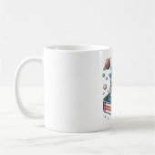 Retro Sardine Astronaut Grappige Mok (Links)