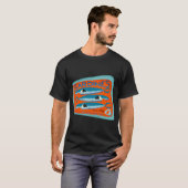 Retro Sardines T-shirt (Voorkant volledig)