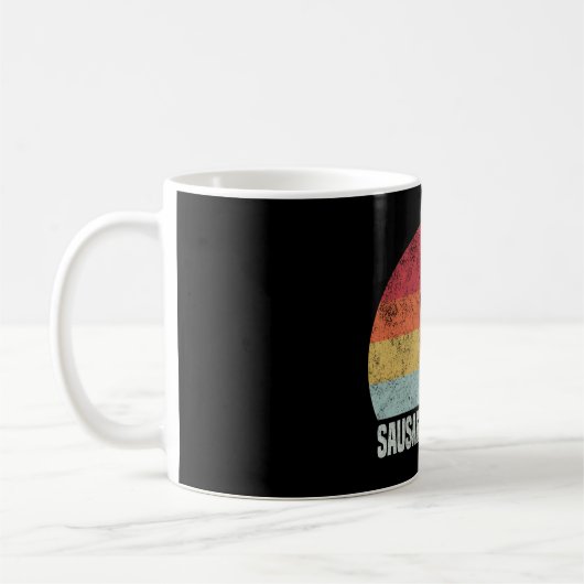 Retro Sausage Inspector - Weiner Lover Koffiemok (Links)