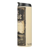 Retro Save Nessie Loch Ness Monster Thermosbeker (Geroteerd rechts)