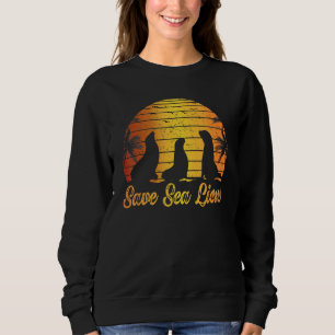 Retro Save Zee Leeuwen Seal Trui