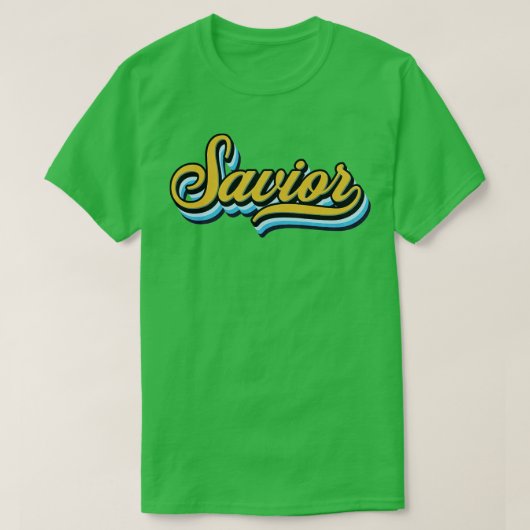 Retro Savior T-shirt (Design voorkant)