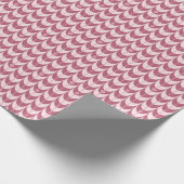 Retro Scallop Geometric Pattern Cadeaupapier (Hoek)