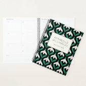 Retro Scandi Mid Century Modern Sneeuwdruppelpatro Planner (Display)
