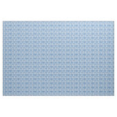 Retro Scandinavian Blue Pattern Stof (Yard (91,4 cm))