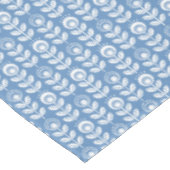 Retro Scandinavian Blue Pattern Tafelkleed (Gekanteld)