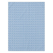 Retro Scandinavian Blue Pattern Tafelkleed (Voorkant)
