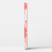Retro Scandinavisch gestileerde bloemnaadloos Case-Mate iPhone Case (Achterkant / Links)