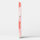 Retro Scandinavisch gestileerde bloemnaadloos Case-Mate iPhone Case (Achterkant / Links)