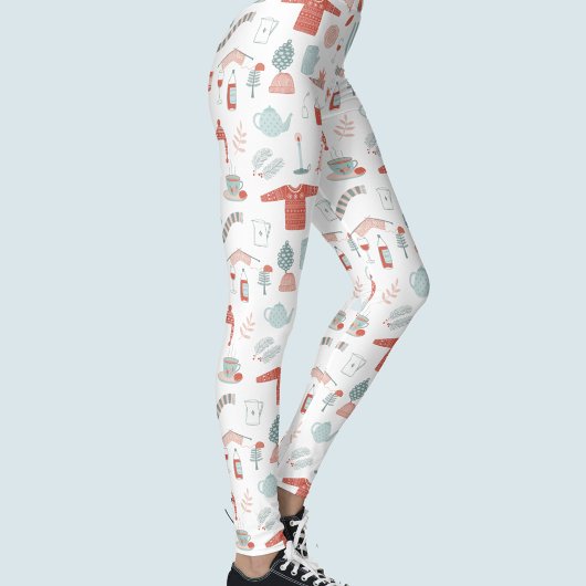 Retro Scandinavische Hygge Leggings