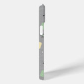 Retro Scattered Atomic Star Explosions Patroon Case-Mate iPhone Case (Achterkant / Rechts)