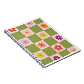 Retro Schaakbord Notitieboek (Rechterzijde)