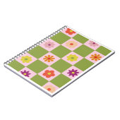 Retro Schaakbord Notitieboek (Linkerzijde)