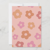 Retro Schaats Five is een vibe groovy verjaardag Kaart (Achterkant)