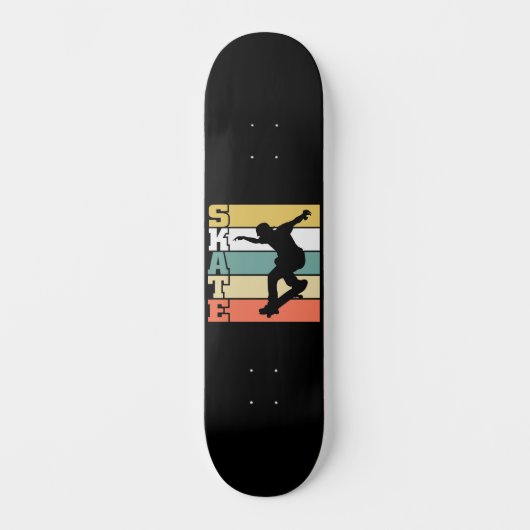 Retro-Schaats Persoonlijk Skateboard (Voorkant)