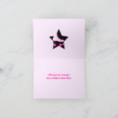 Retro Schaatsen "Bedankt" Bedankkaart (Binnen)