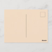 retro schattig ontwerp voor kinderen briefkaart (Achterkant)