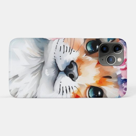  retro schattig ontwerp voor kinderen Case-Mate iPhone case (Achterkant (horizontaal))