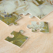 Retro Schattige Dieren Pasen Legpuzzel (Zijkant)