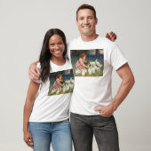 Retro Schattige Dieren Pasen T-shirt (Unisex)