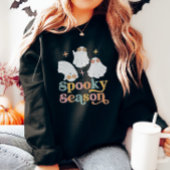 Retro Schattige Ghost Halloween Sweatshirt