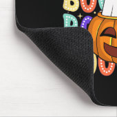 Retro Schattige Ghost Teacher Halloween Librarian  Muismat (Hoek)