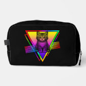 Retro Schattige Kat Toilettasje (Voorkant)