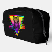 Retro Schattige Kat Toilettasje (Rechterhoek)