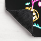 Retro Schattigee Ghost Coffee Drink Spooky Hallowe Muismat (Hoek)