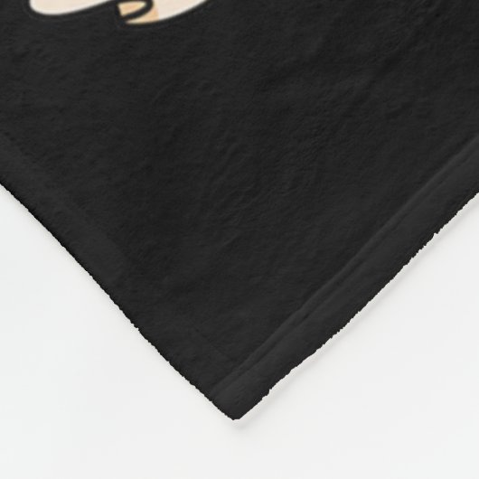 Retro Schattigee Ghost Valentijnsdag Vrouwen Manne Fleece Deken (Hoek)