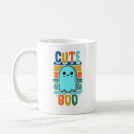 Retro  Schattigee Halloween Ghost Koffiemok