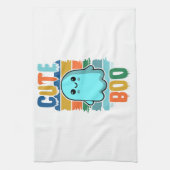 Retro  Schattigee Halloween Ghost Theedoek (Verticaal)