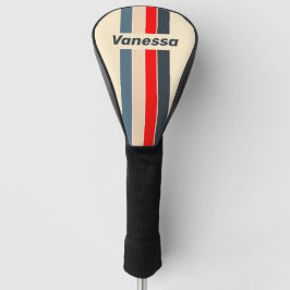 Retro Scheepvaart Regenboog Speld Gestreeptd met N Golfheadcover