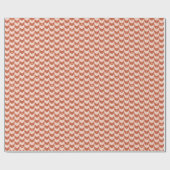 Retro Schelp Geometrisch Patroon Cadeaupapier (Vlak)
