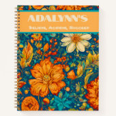 Retro Schilderen Afstuderen Cadeaus voor Kleindoch Notitieboek (Voorkant)