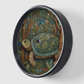  retro schildpad Boheemse Boho Woodland (Hoek)