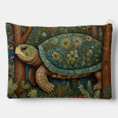  retro schildpad Boheemse Boho Woodland Etui (Achterkant)